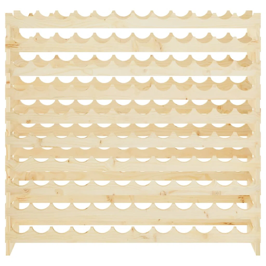 Belfry Kitchen Wine Rack 119X29x112 Cm Solid Wood Pine
