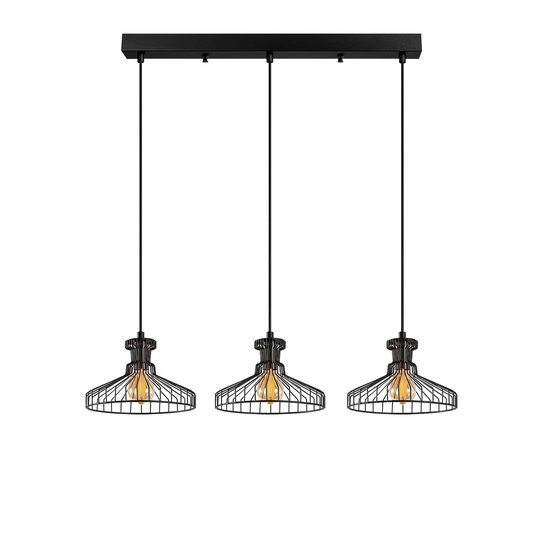 Sehili 3-Light Kitchen Island Geometric Pendant