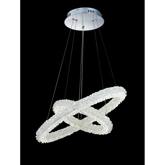 Mosher 2-Light Kitchen Island Tiered LED Pendant