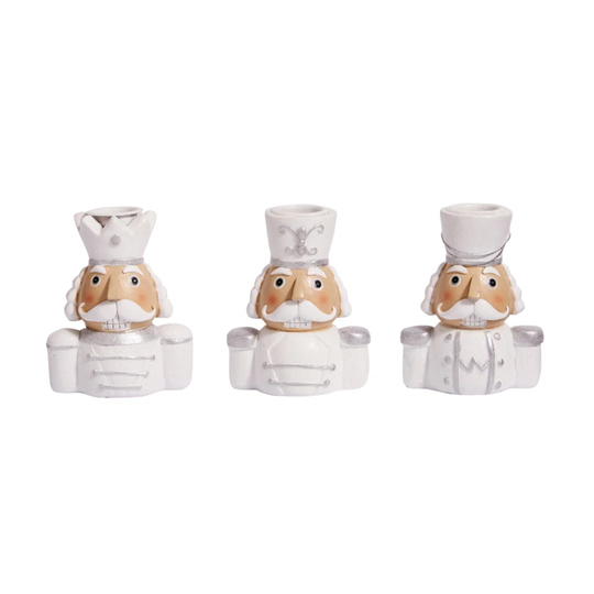 Candlestick set, 3-piece Frozen King