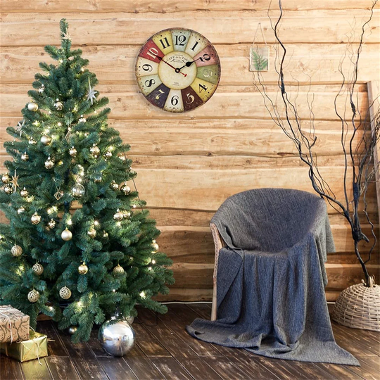 Hegwood 34cm Silent Wall Clock