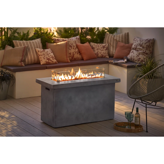 60Cm H x 1085Cm W Natural Gas Outdoor Fire Pit Table Insert
