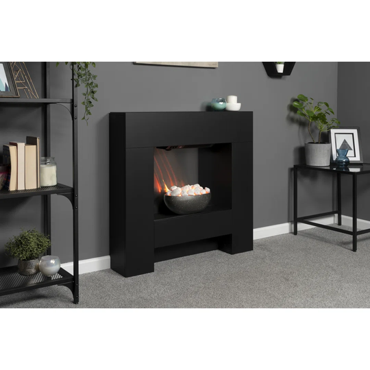 Cubist Adam 90.5Cm W Electric Fireplace