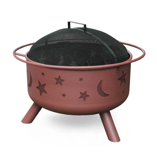 LANDMANN Moon & Stars Fire Pit