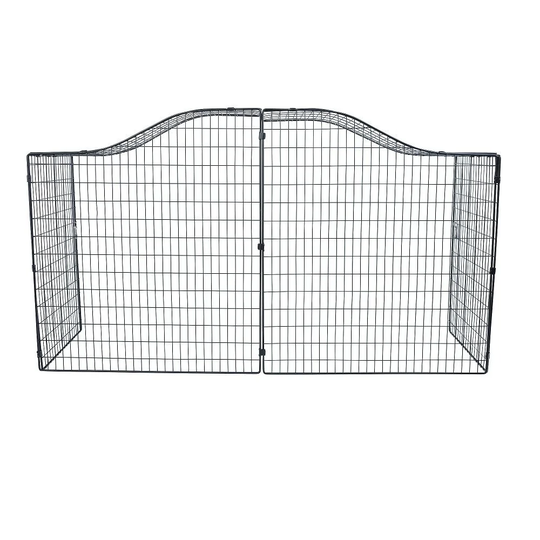 Designer Guard 2 Panel Steel Fireplace Screen