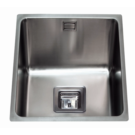 44cm x 38cm Single Bowl Undermount Kitchen Sink