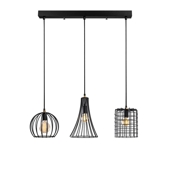 Hughley 3-Light Kitchen Island Pendant