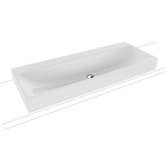 Bahama Beige Steel Enamel Rectangular Countertop Bathroom Sink