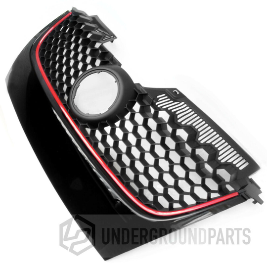 VW GOLF MK5 - GTI FRONT GRILLE BLACK & RED