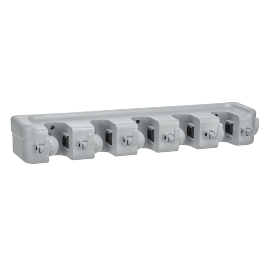 HI Garden Tool Wall Organiser Plastic Home Garage Tidy Storage Rack Holder