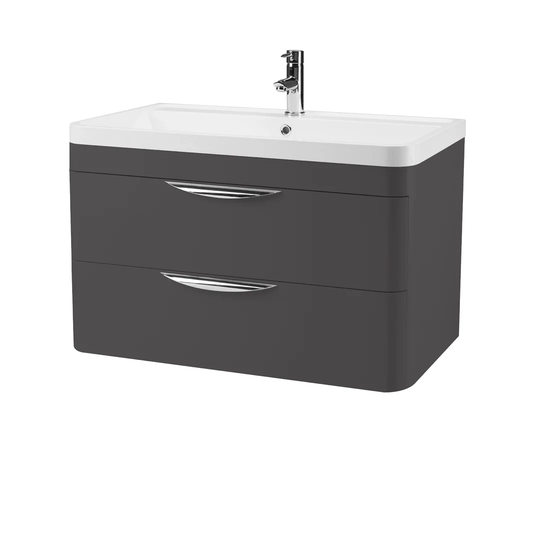 800mm Wall Hung Single Vanity