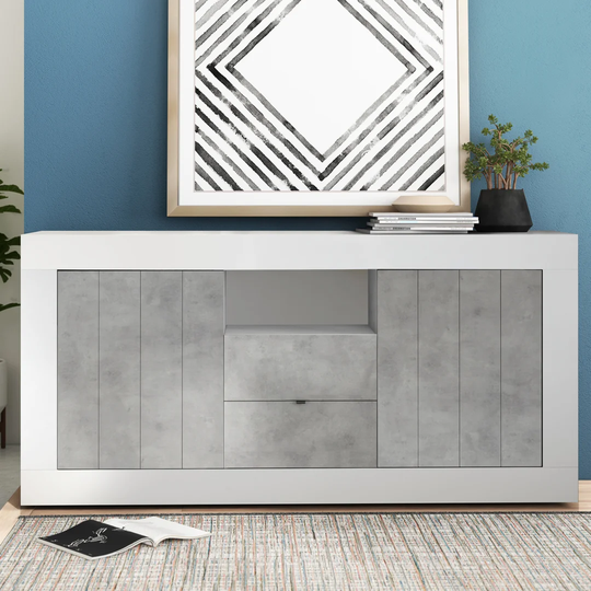 Honi 184 Cm Wide 2 Drawer Sideboard