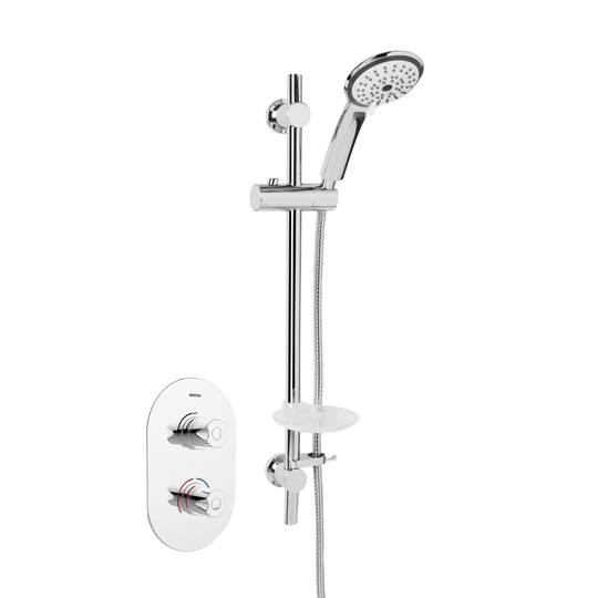 Artisan Thermostatic Shower with Slider Rail