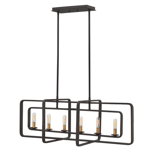 Quitman 6-Light Kitchen Island Pendant
