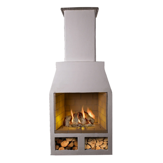 Gaphna Wood Burning Outdoor Fireplace