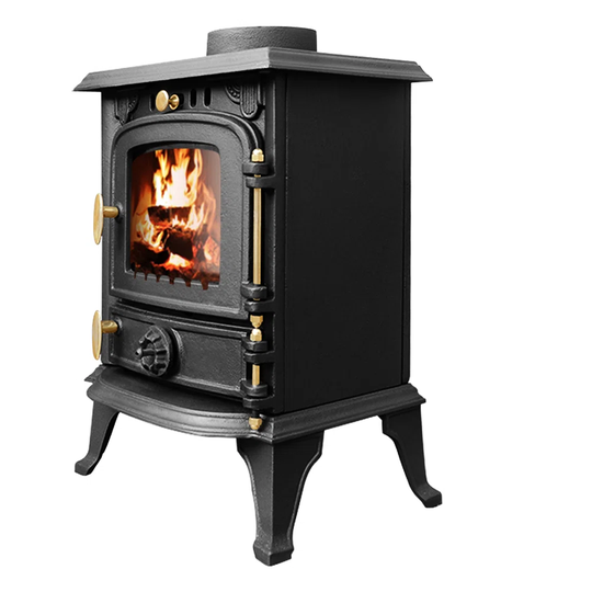 Kobbe 40 Sq. Ft Natural Vent Freestanding Wood Stove