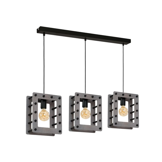 Kilmer 3-Light Kitchen Island Square / Rectangle Pendant