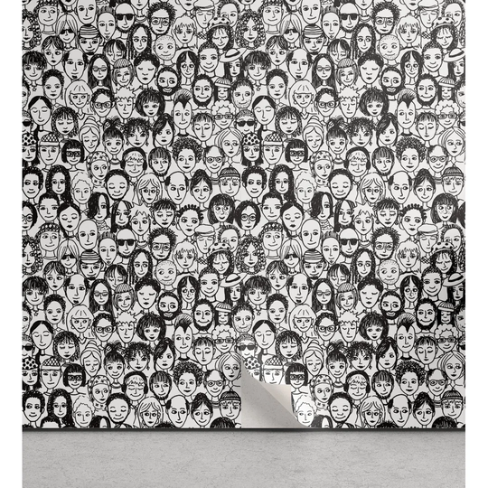 Piltzville Matte Peel & Stick Wallpaper Roll