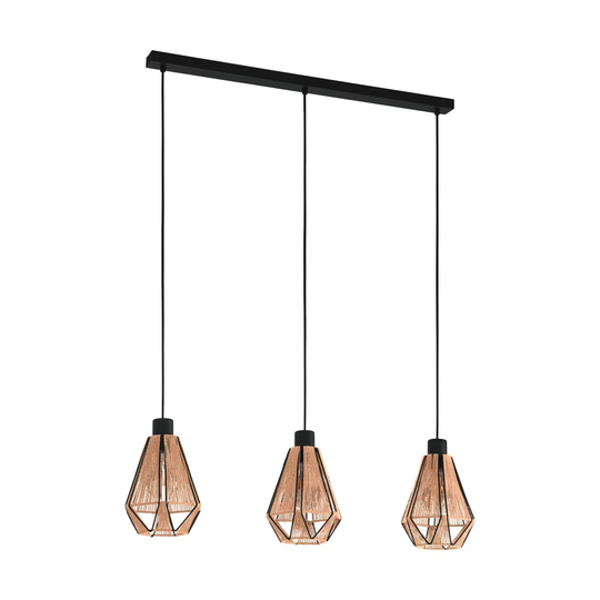 Conard 3 -Light Kitchen Island Modern Linear Pendant