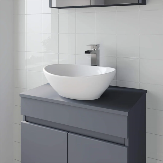 White Bathroom Sink