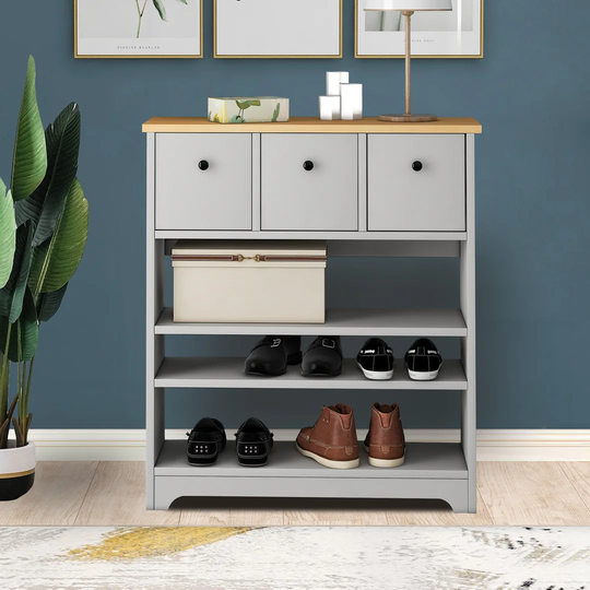 Bromell 90 Cm 3 Drawer Sideboard