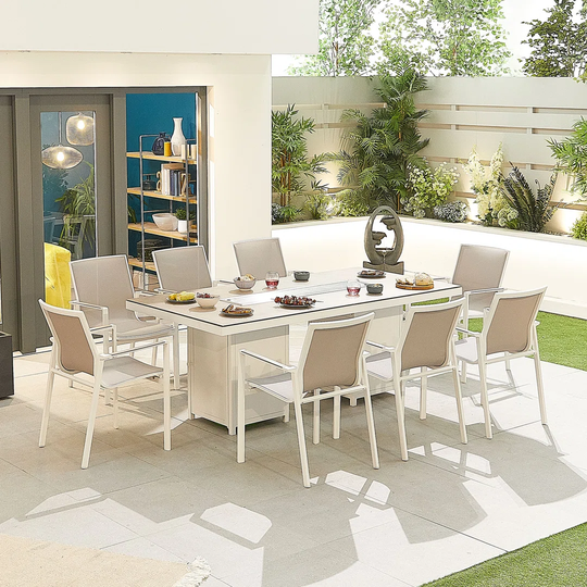 Flucker 8 Seater Dining Set