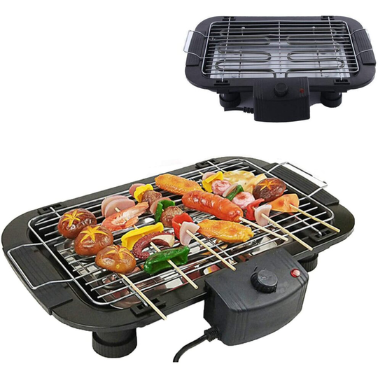 1500W Electric Griddle Smokeless Non-Stick Plates Grill for BBQ