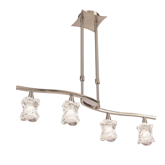 Rosa 4-Light Kitchen Island Pendant
