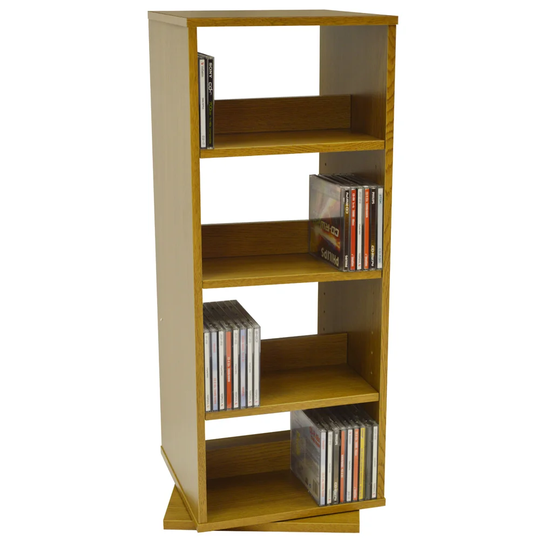 Rotating Multimedia Storage Rack