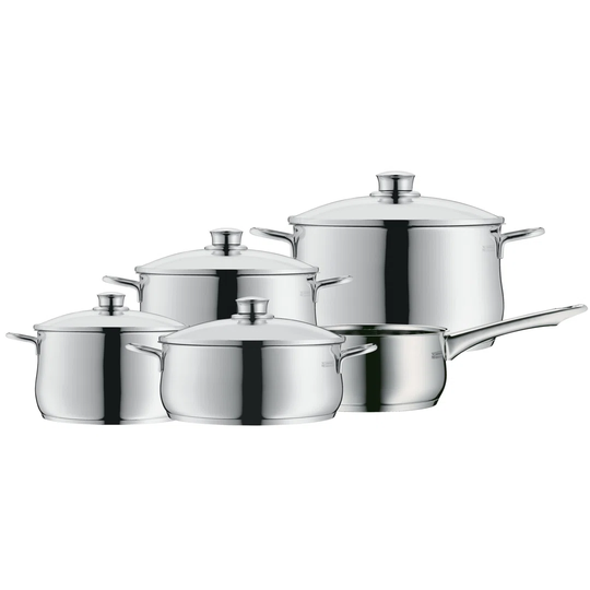 Diadem Plus 5 Piece Cookware Set with Lids