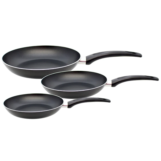Bratprofi 3 Piece Non-Stick Frying Pan Set