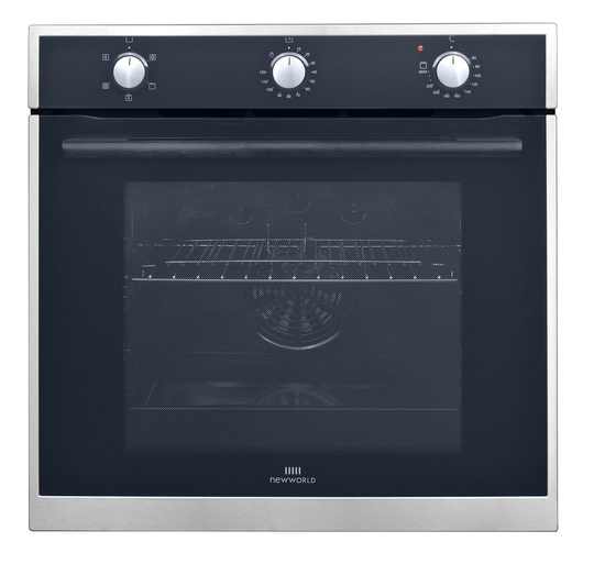 New World NWCFBOBX Built In Single Electric Oven - Black