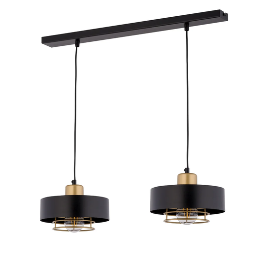 Zwilling 2 - Light Kitchen Island Drum Pendant