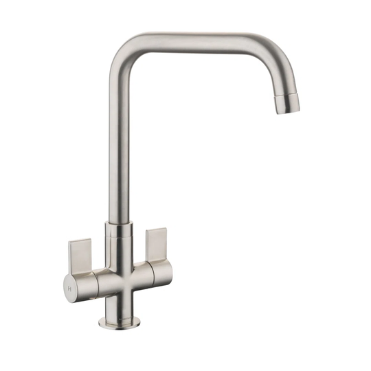 Aquaquad Twin Lever Monobloc Tap