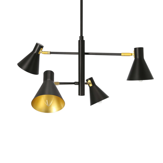 Chidsey 4-Light Geometric Chandelier