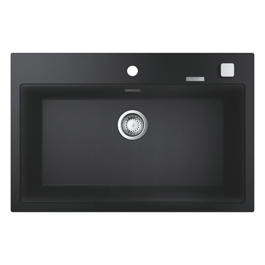 GROHE K700 Composite Sink, 78cm, Top-Mounted, 1 Bowl, with Overflow and Automatic Waste Fitting