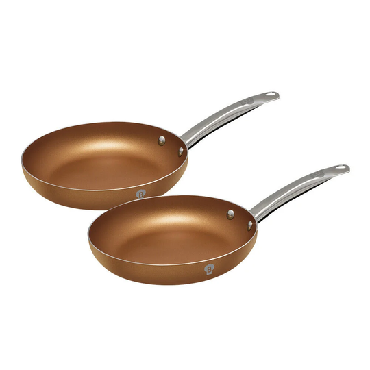 Le Chef Line 2 Piece Non-Stick Frying Pan Set