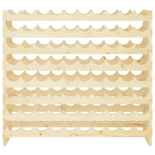 Geary Wine Rack 101X29x90 Cm Solid Wood Pine