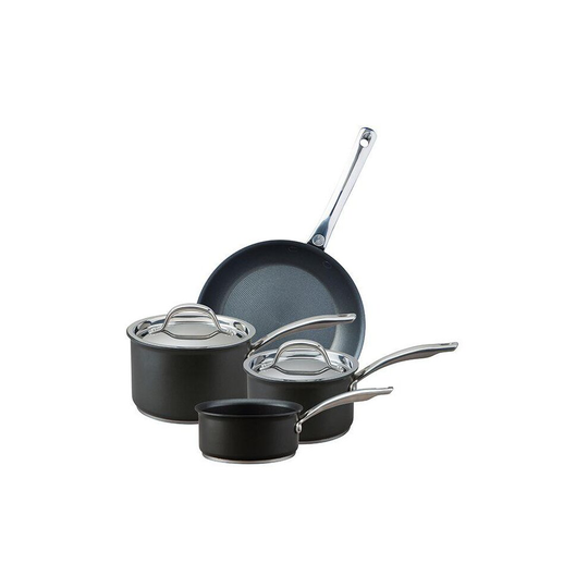Circulon Excellence 4 Piece Saucepan Set - Hard Anodized Non Stick