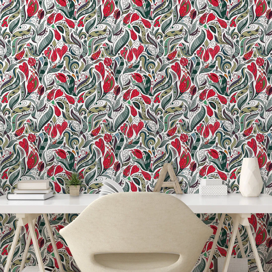 Stoneboro Matte Peel & Stick Wallpaper Roll