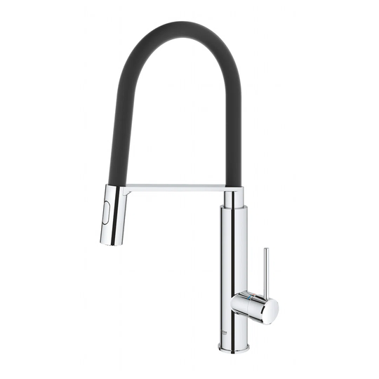 Galvan Pull Down Single Lever Monobloc Tap with Handle