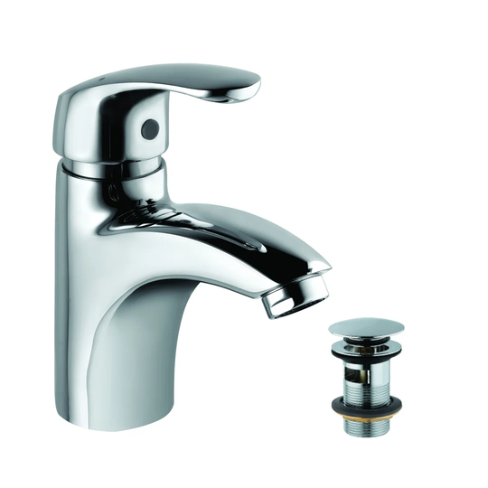 Eko Mono Basin Mixer with Waste