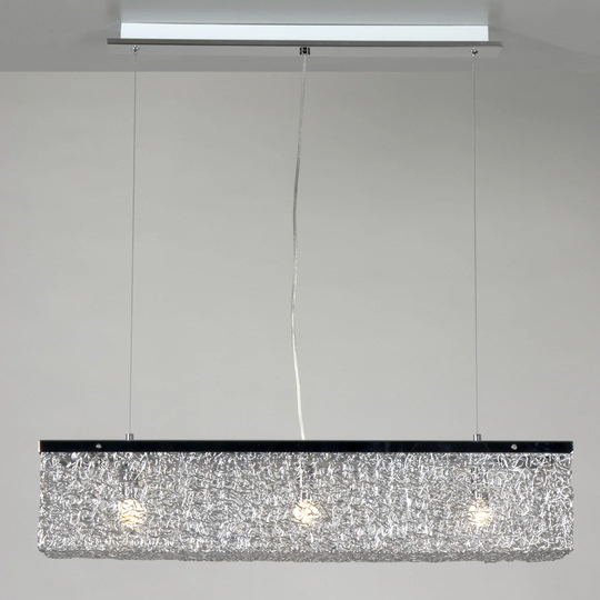 Nikhil 3-Light Kitchen Island Pendant