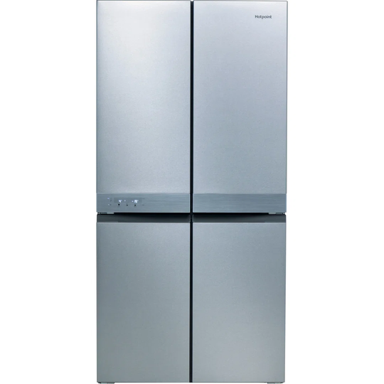 Hotpoint HQ9B1L1 Total No Frost American Fridge Freezer - Stainless Steel