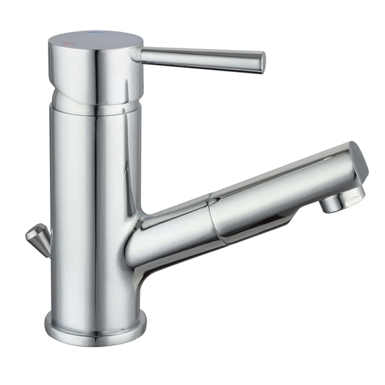 Schütte Basin Mixer with Pull-Out Spray Cornwall