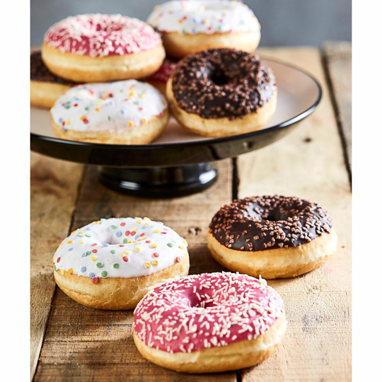Country Range Frozen Mixed Ring Donut Selection - 1x36
