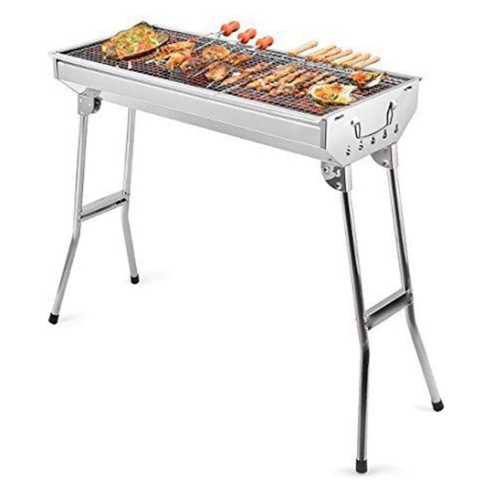 Super grills Barbecue Grill Stainless Steel BBQ Charcoal Grill Smoker