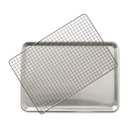 Nordic Ware Nordic Ware naturals baking sheet with grill 32.7x45.4 cm