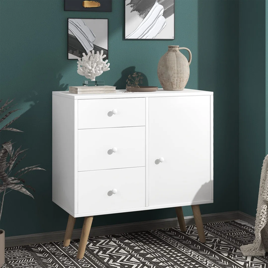 Beckham Solid Wood 2 - Door Cabinet
