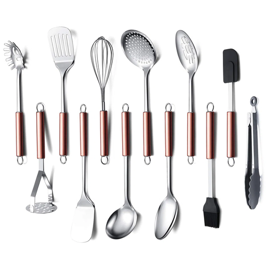 Stainless Steel Kitchen Utensil Set 12Pcs